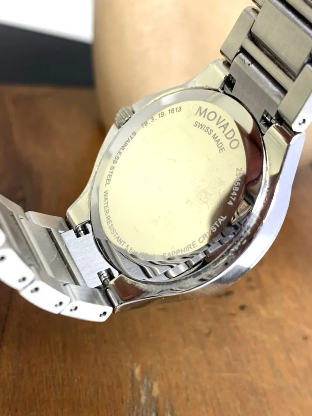 Movado SE Women's Watch 0607516 Swiss Quartz Two Tone Stainless Steel 32mm